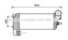 AVA QUALITY COOLING FD4574 Intercooler, charger